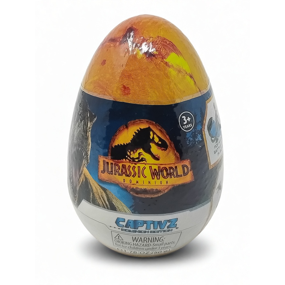 ToyMonster Jurassic World Dominion Captivz Mystery Slime Egg Dinosaur Blind